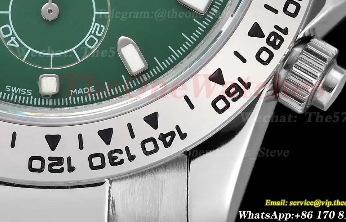 Daytona 40mm SS SS GreenDial GDF A3836