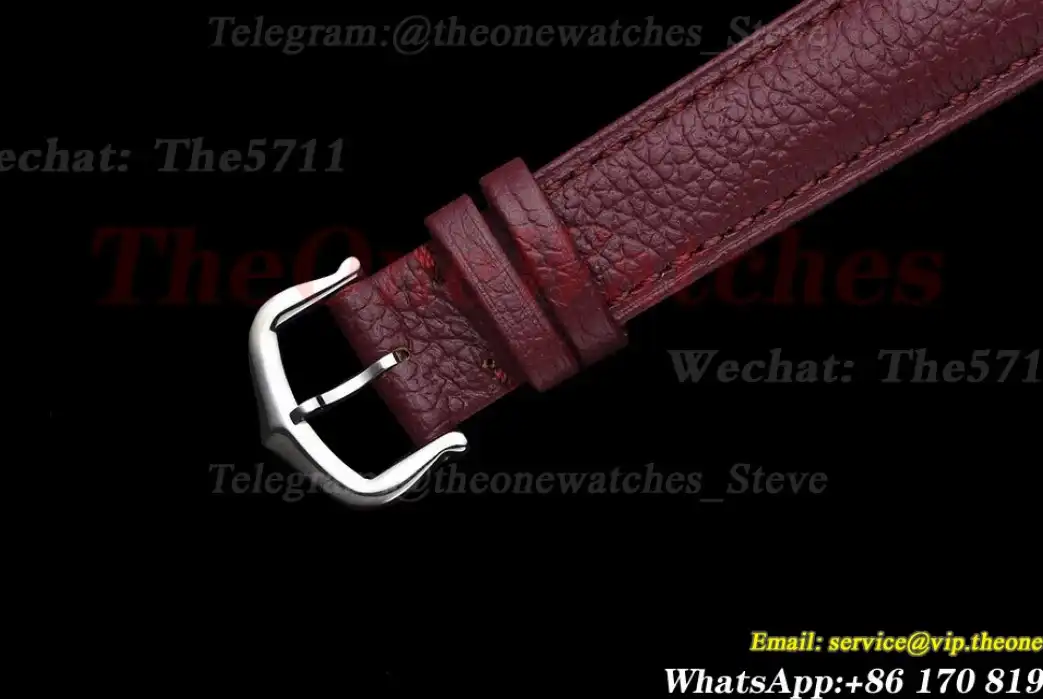 Tank Must Small SS LE White dial On Red Leather Strap K11F Quartz