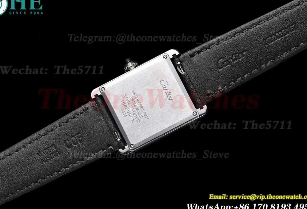 Tank Must SS LE White Dial On Black Leather Strap K11F Quartz