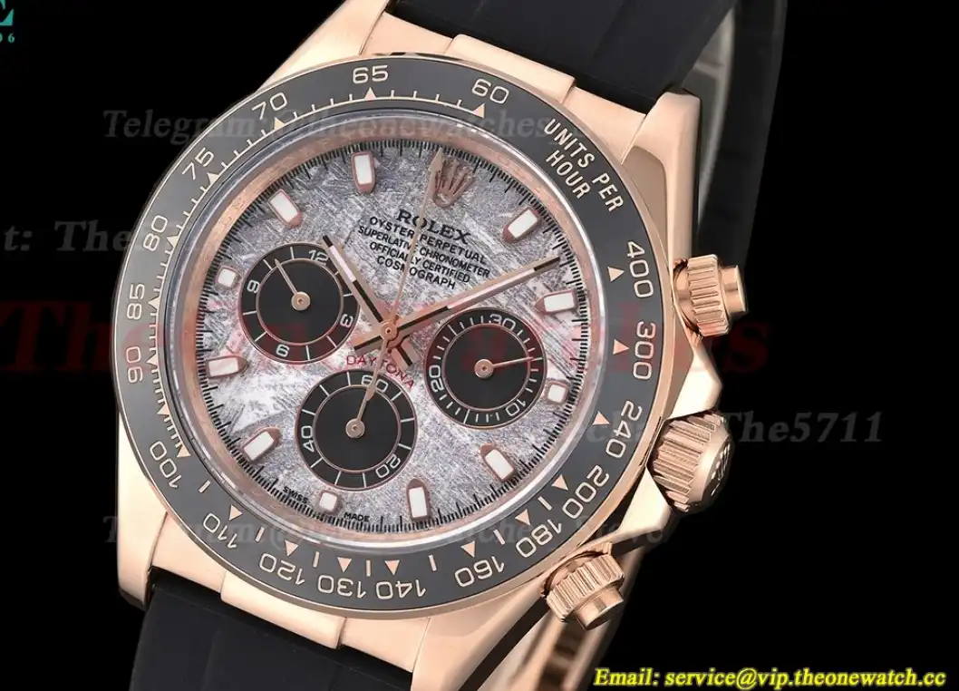 Daytona 40mm RG RU Meteorite Dial GDF A3836