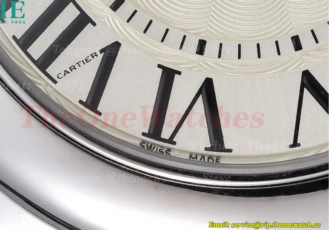 Ballon Bleu De Cartier 33mm SS LE White Rmn GDF NH05