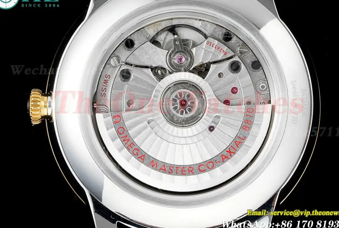 De Ville Prestige 41mm YG LE White Textured Dial MKS A8810