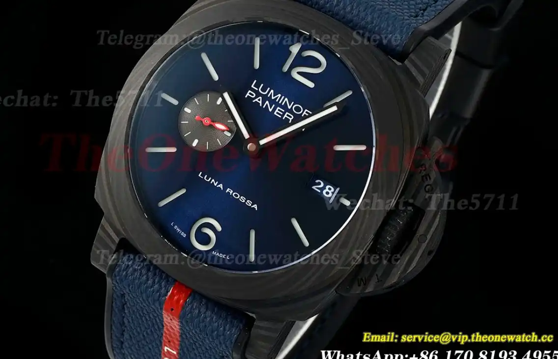 Luminor PAM1529 Luna Rossa 44mm FC RU Blue Dial VSF P9010