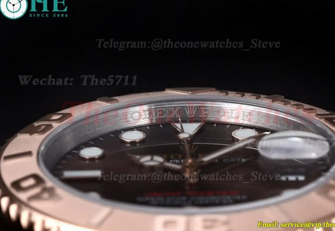 Yacht-Master 126621 40mm RG SS Brown Dot GDF MY8215