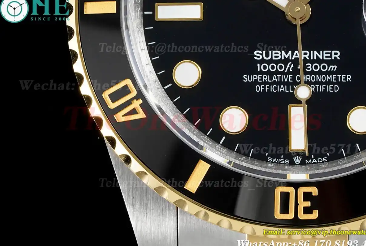 Submariner 126613LN 41mm SS YG Black Stk GMF V2 VR3235