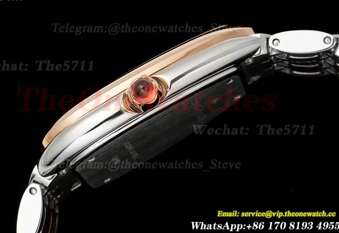 Serpenti Seduttori 33mm SS SS Black Dial BVF Swiss Qtz