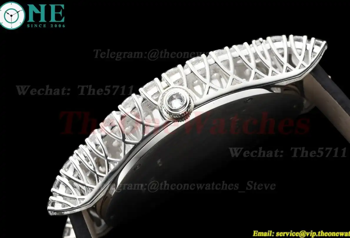 L'Heure Du Diamant 34.1mm Wrapped SS SA Mop Dial Quartz