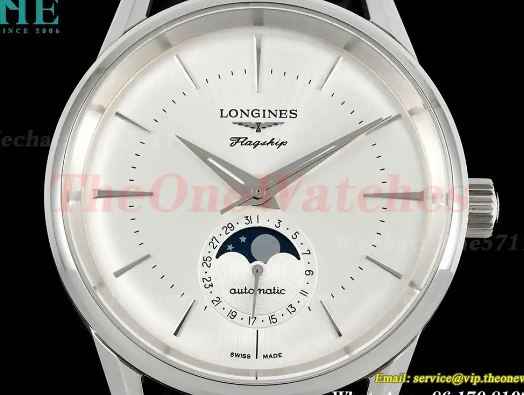 Flagship Heritage Moonphase 38.5mm SS LE Silver Dial APSF A2892