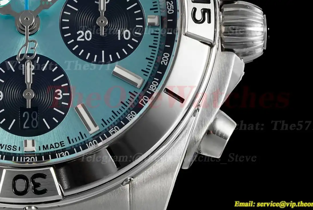 Chronomat B01 42MM SS SS Ice Blue Stk TF A7750