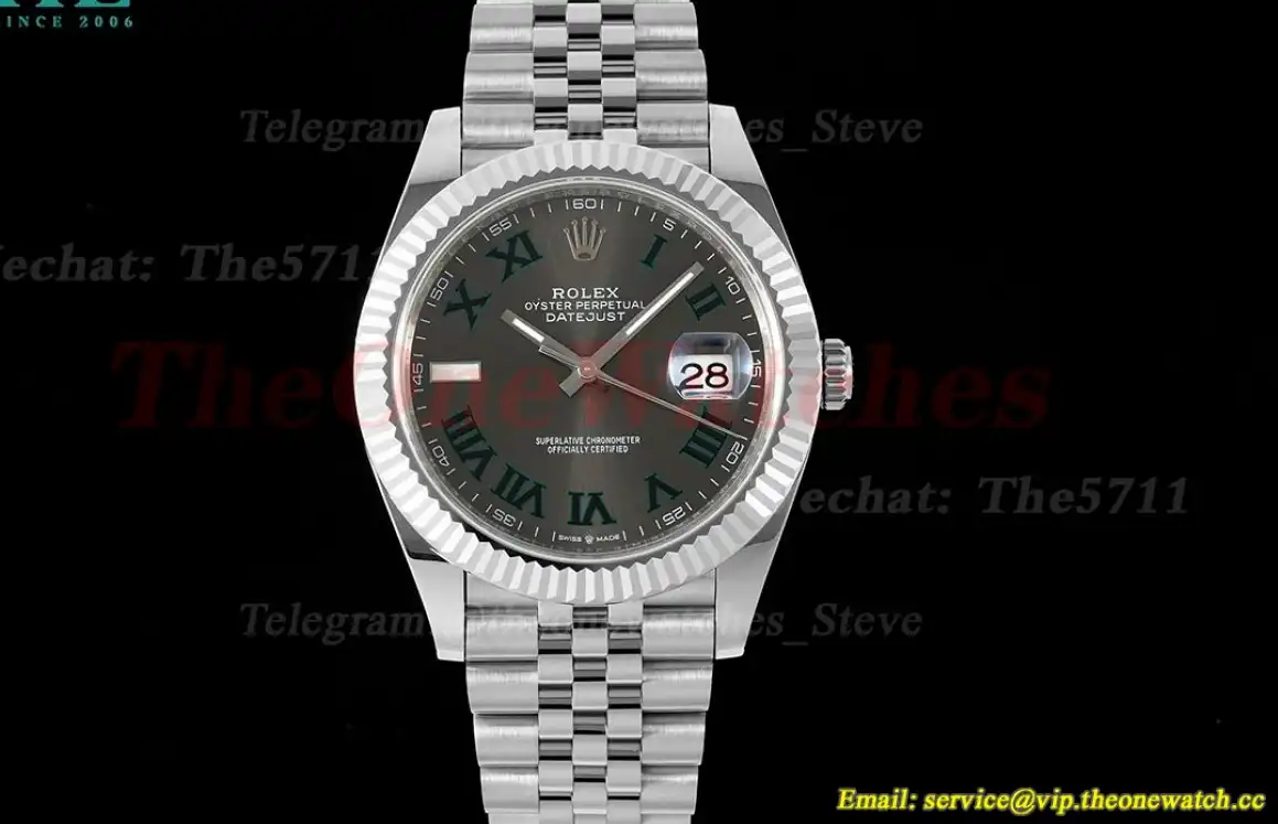 Datejust 126334 41mm Jub SS SS Grey  Rmn EWEF A3235