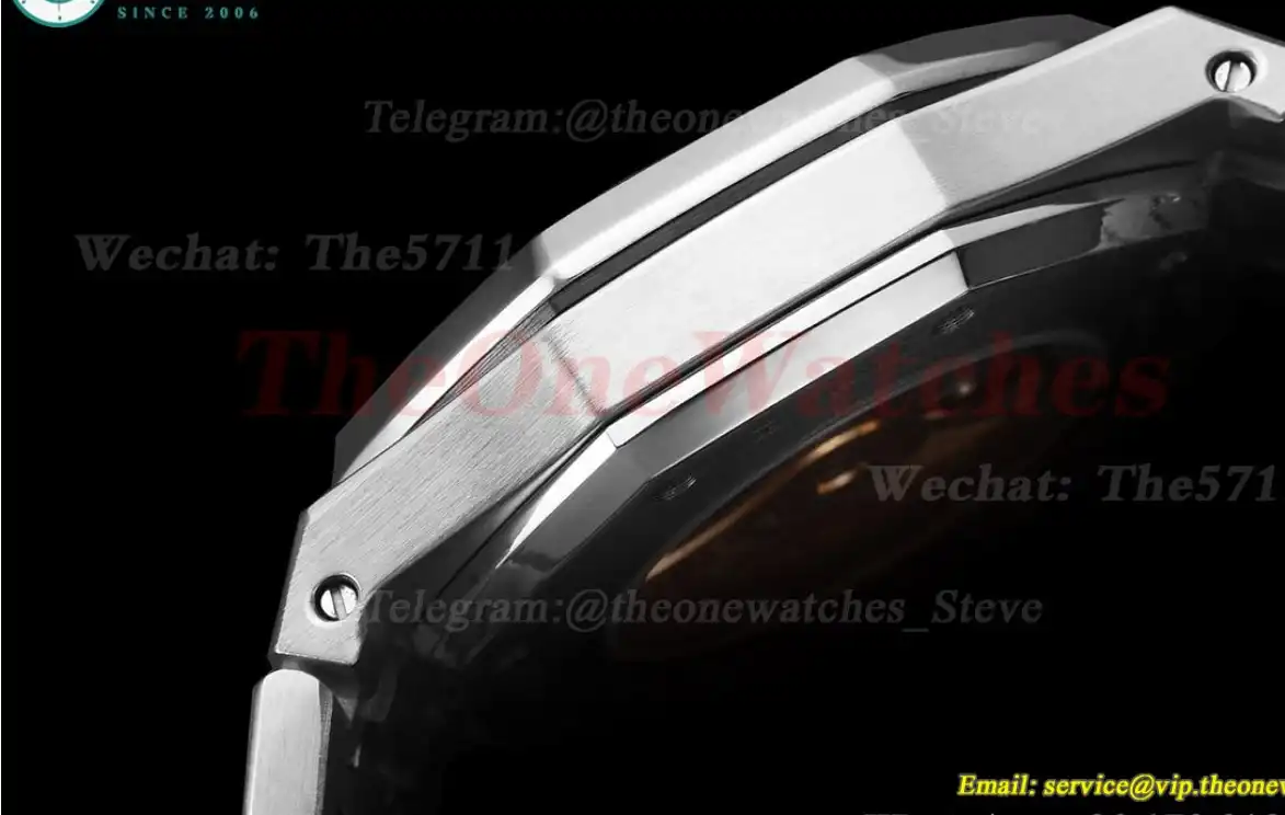 Royal Oak 41mm 1017 SS SS White Dial GDF MY8215