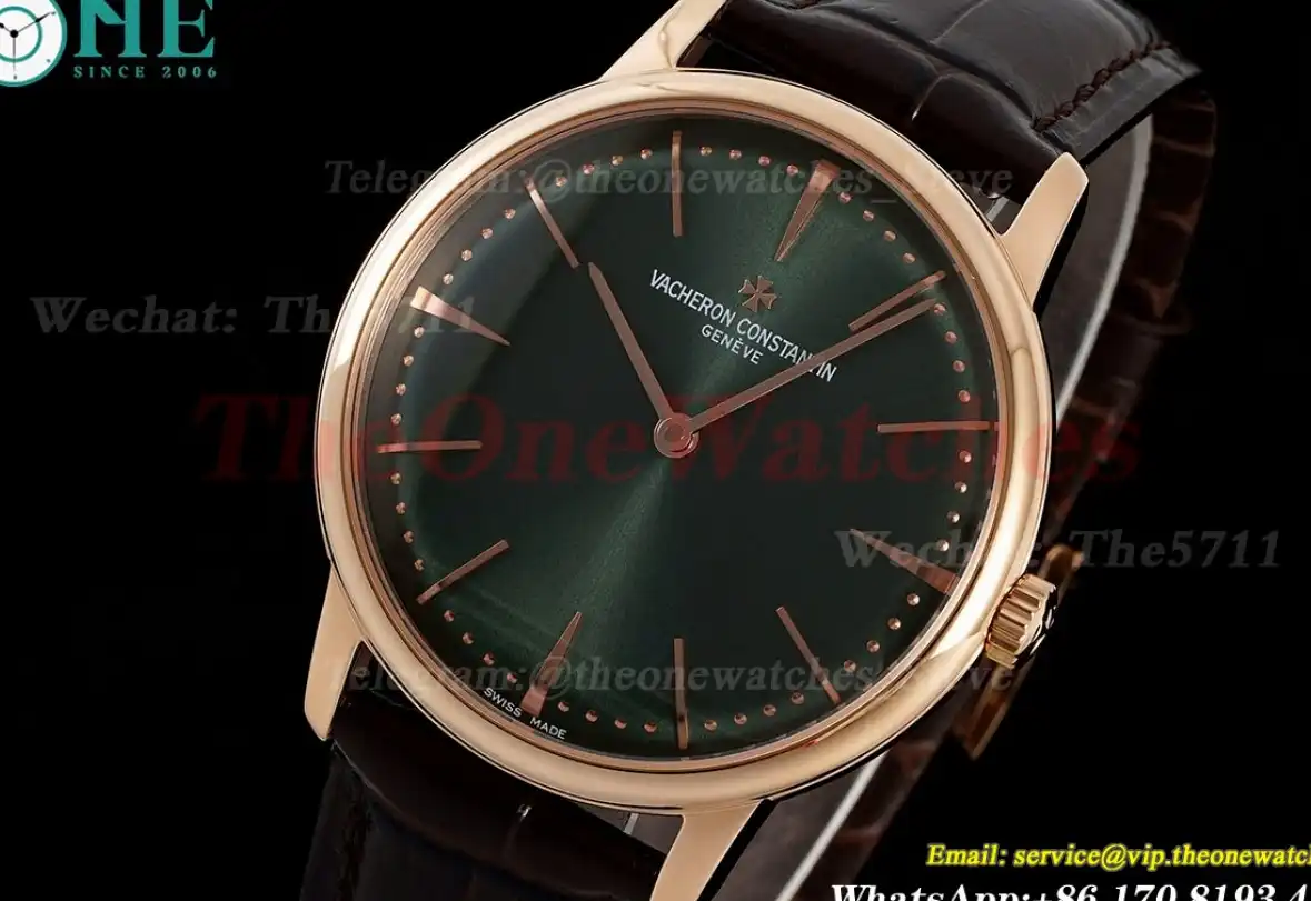 Patrimony 81180 RG LE Green Dial KZF MY9015