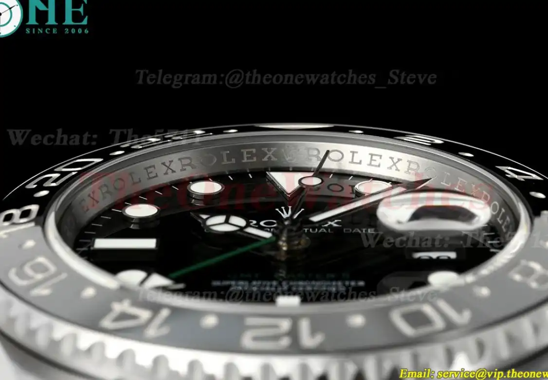 GMT Master II 126710 Bruce Wayne Oys 40mm SS SS Black Dial THBF SH3285