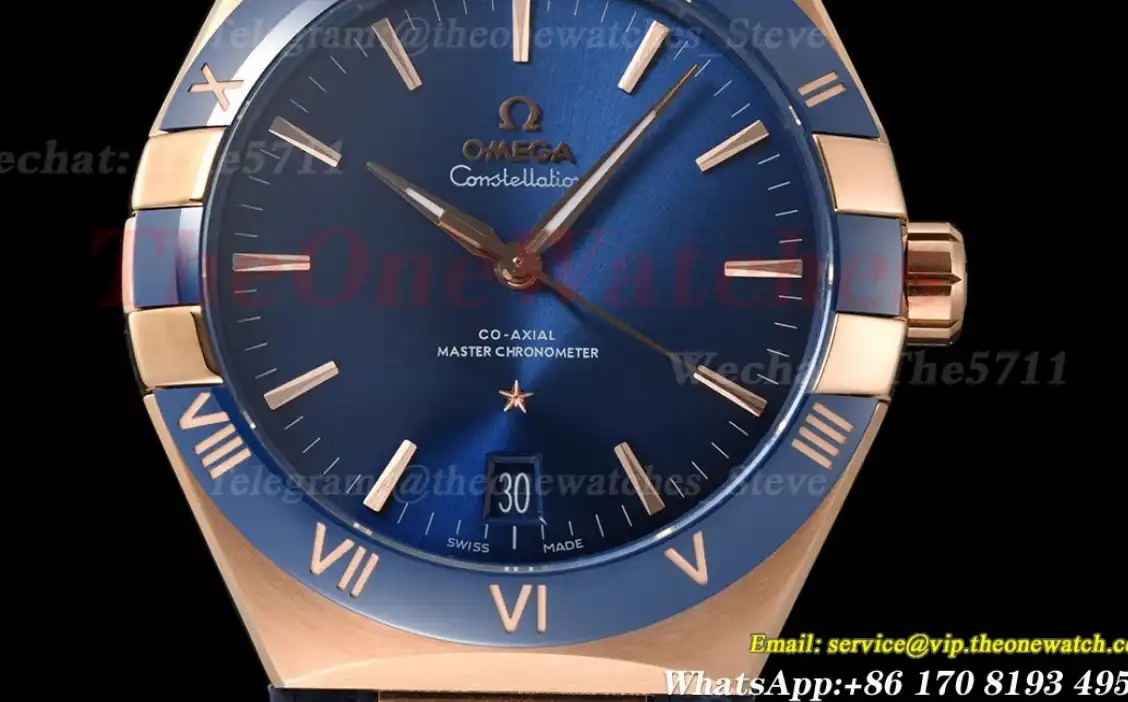 Constellation 2020 41mm RG LE Blue Dial BLSF A8900