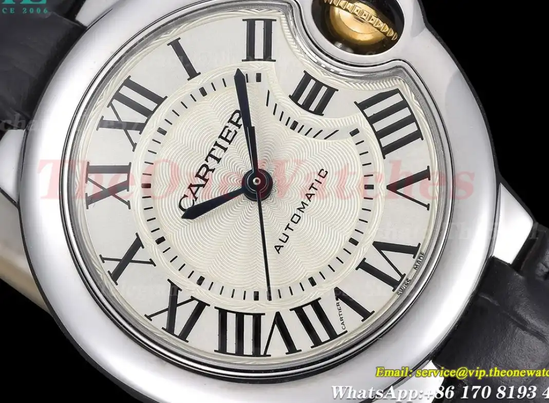 Ballon Bleu De Cartier 33mm SS LE White Rmn GDF NH05