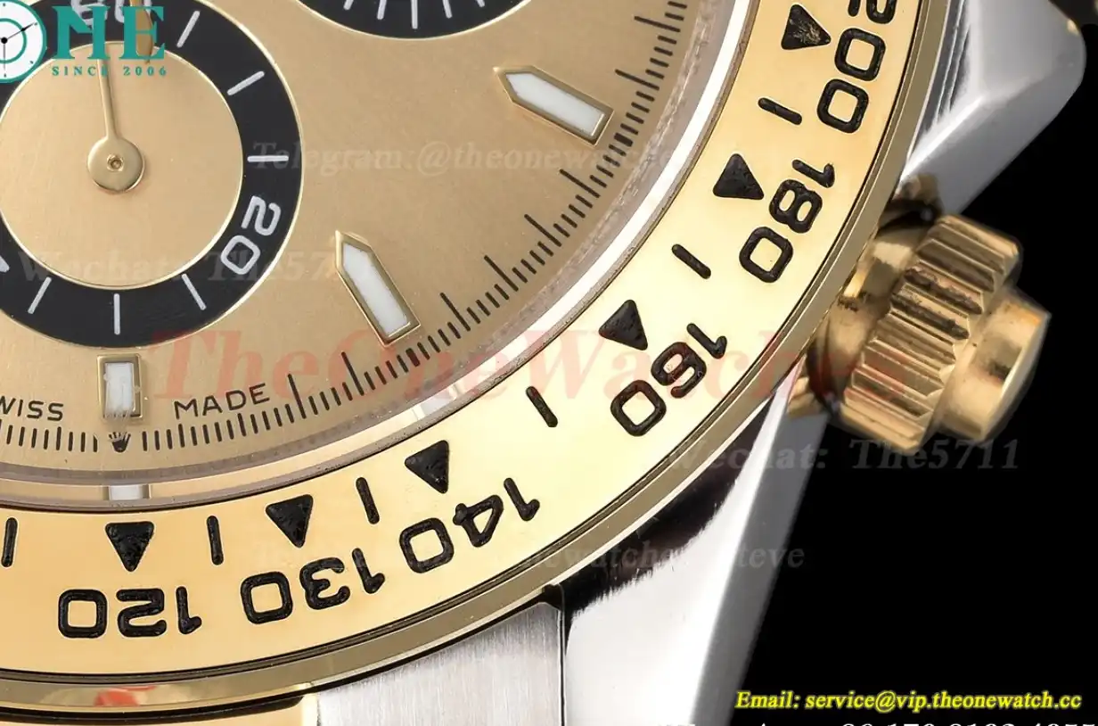 Daytona 40mm YG SS Gold Dial GDF A3836