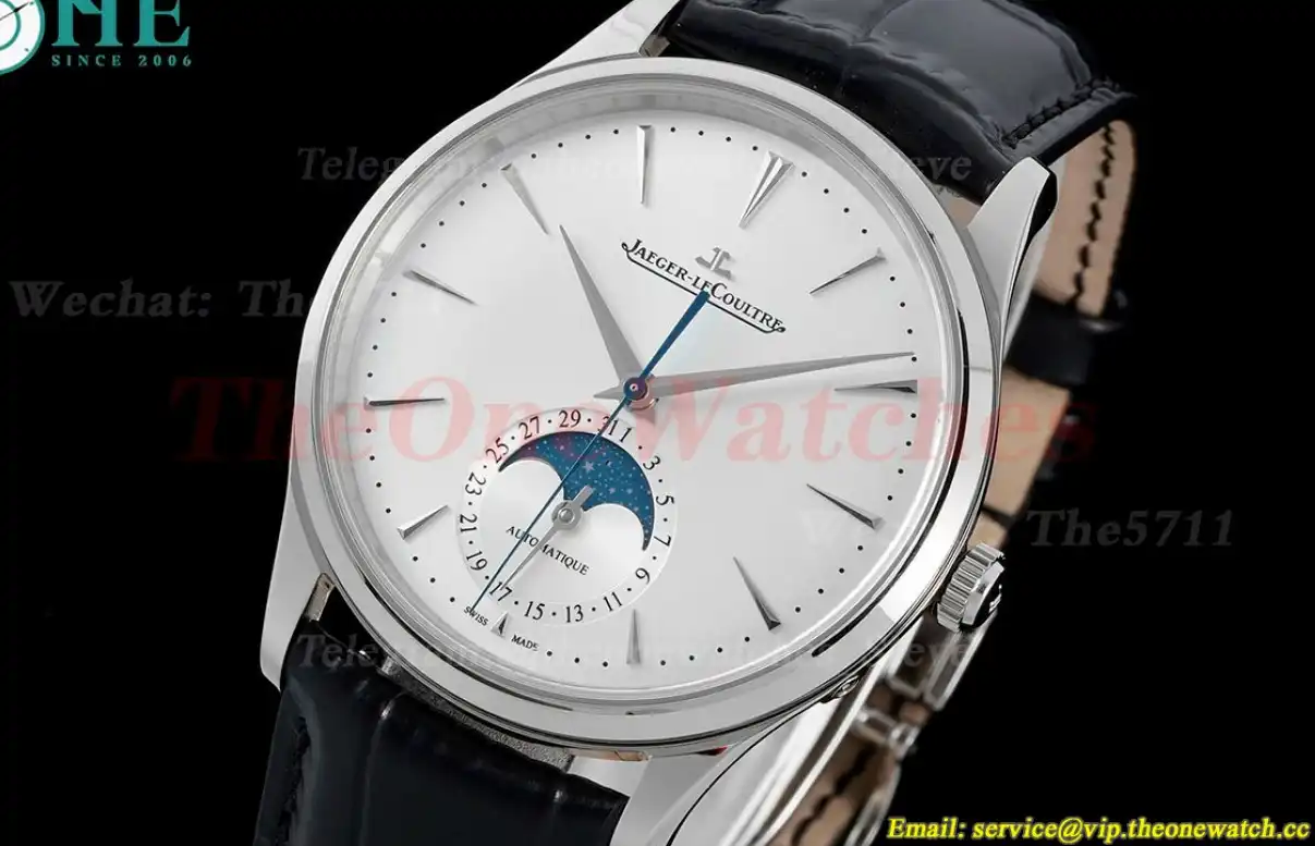 Master Ultra Thin Moonphase SS LE White Stk APS A925 Super Clone