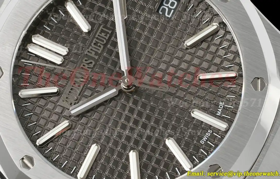 Royal Oak 41mm 15510 SS SS Grey Stk IPF A4302 Super Clone