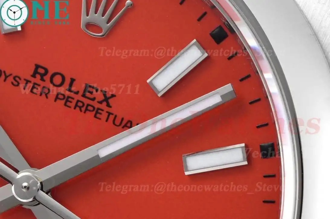 Oyster Perpetual 124300 41mm SS SS Red Dial VSF VS3230