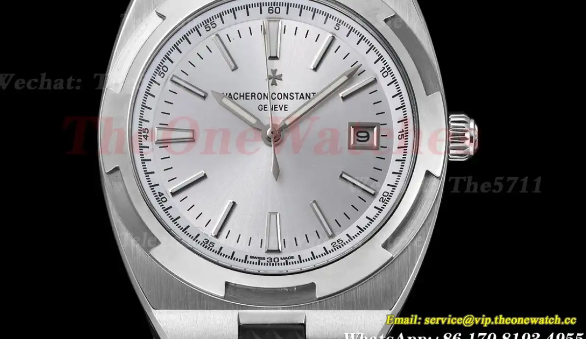 Overseas 4500V 41mm SS RU Silver Dial GDF MY8215