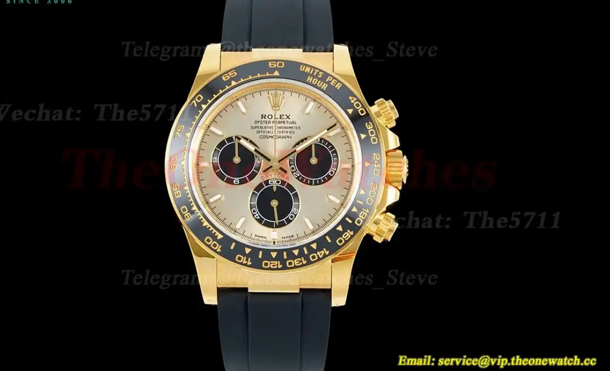 Daytona 126518 40mm YG RU Gold Dial VSF DD4131 Super Clone