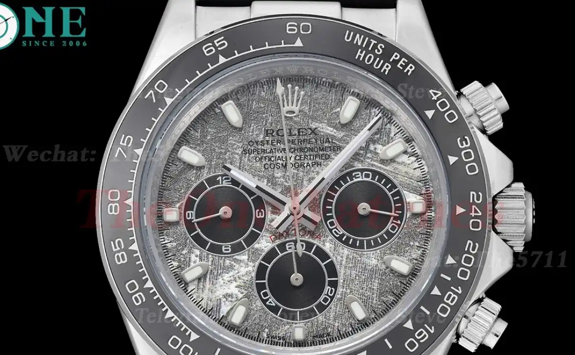 Daytona 40mm SS RU Meteorite Dial GDF A3836