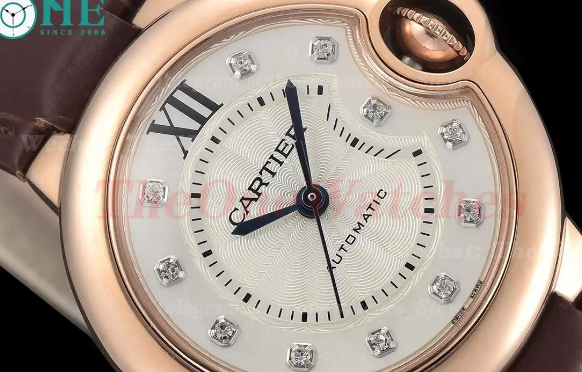 Ballon Bleu De Cartier 33mm RG LE White Dia GDF NH05