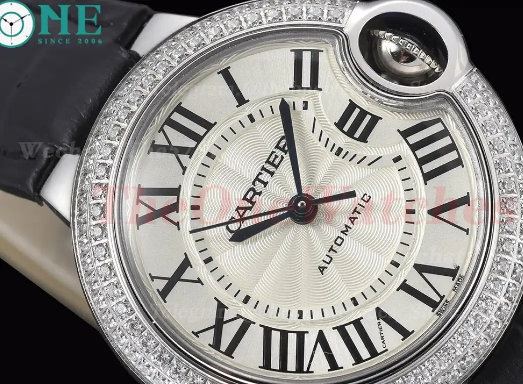 Ballon Bleu De Cartier 33mm Dia SS LE White Dial GDF NH05