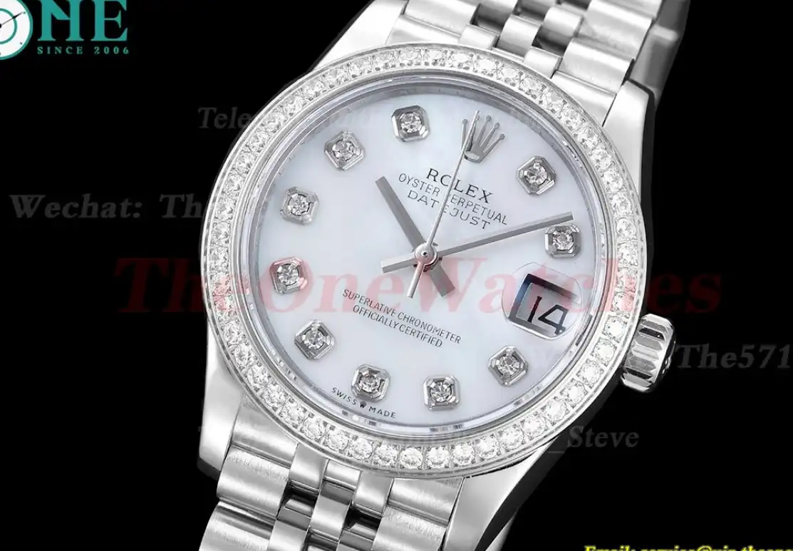 Datejust ladies 31mm SS SS Mop Dia WF A2671