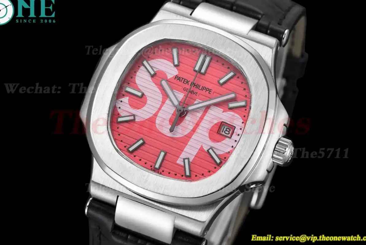 Nautilus 40mm SS LE Sup Red Dial GDF MY8215