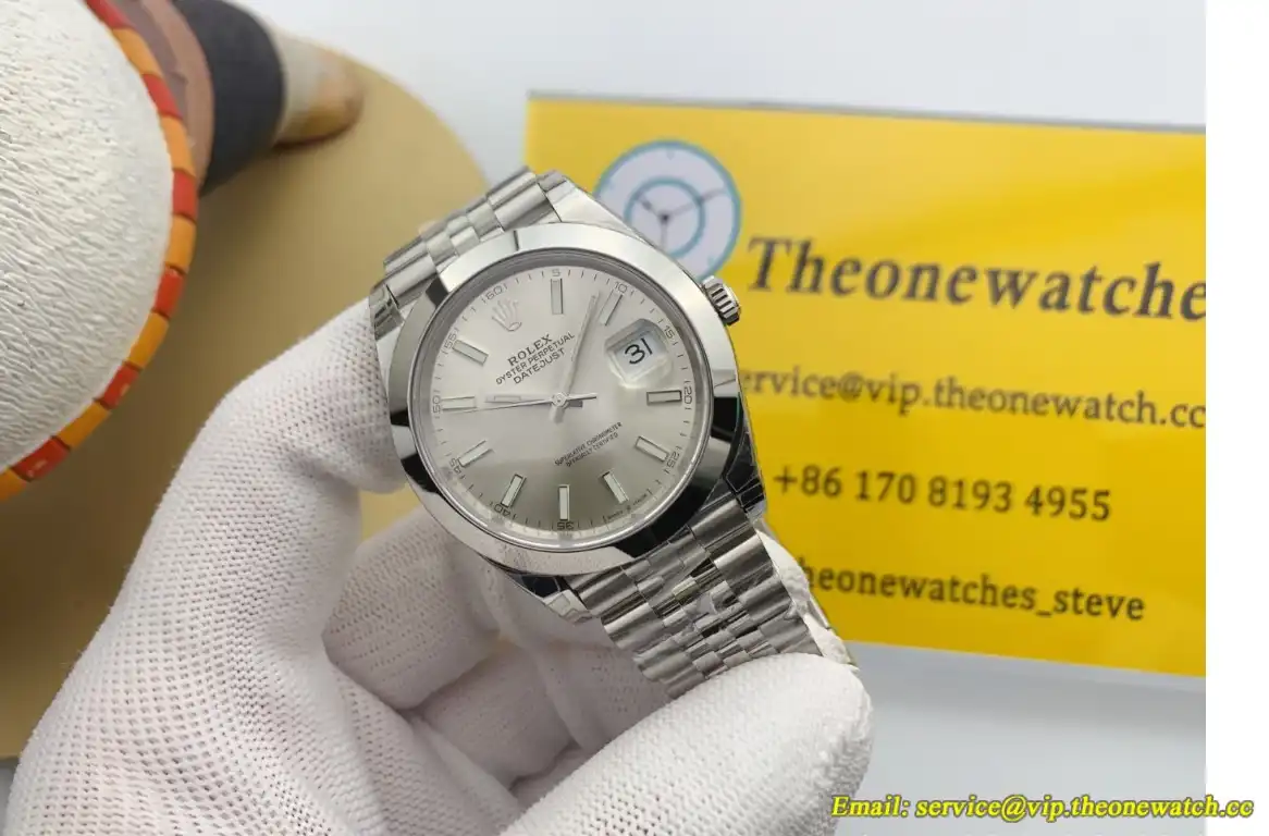 Datejust 126300 41mm Jub SS SS Silver Dial VSF VS3235