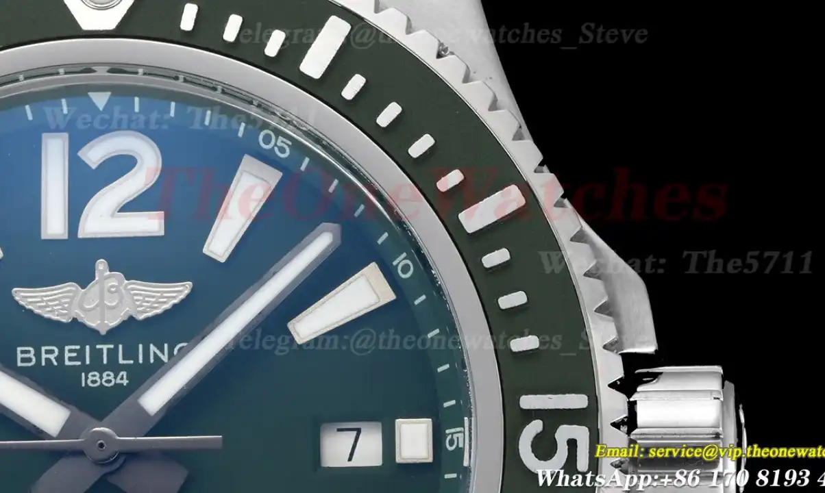 Superocean 44mm SS RU Green Dial BLSF A2824