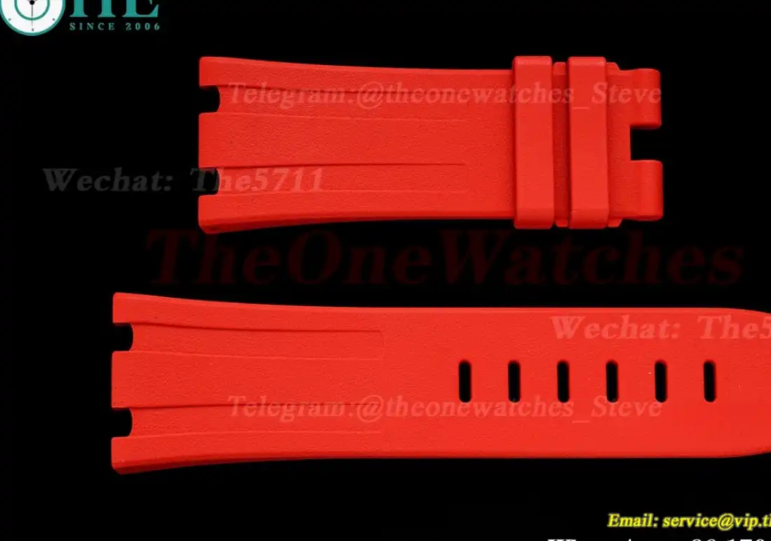 Fluoro Rubber Strap Suitable for AP 15703 15706 15707 15720 26703