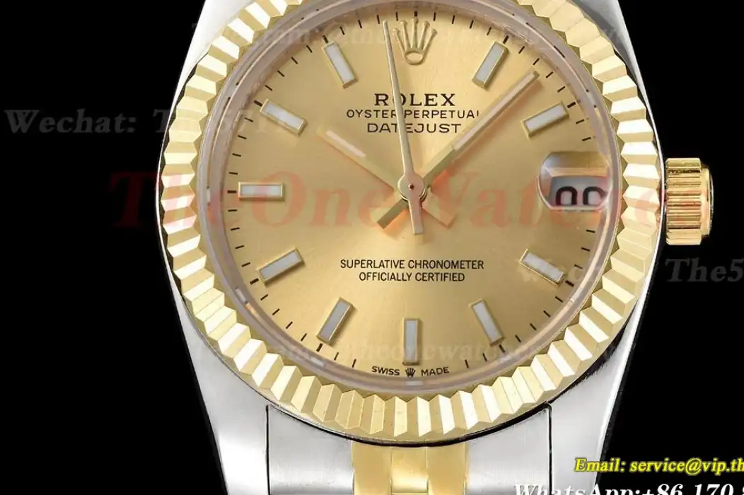 Datejust 31mm 278273 SS RG Gold Dial GDF MY8215