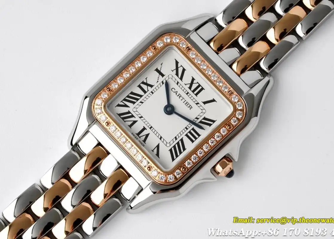 Panthere Secrete De Ladies 27mm Dia RG SS White Dial BVF Quartz