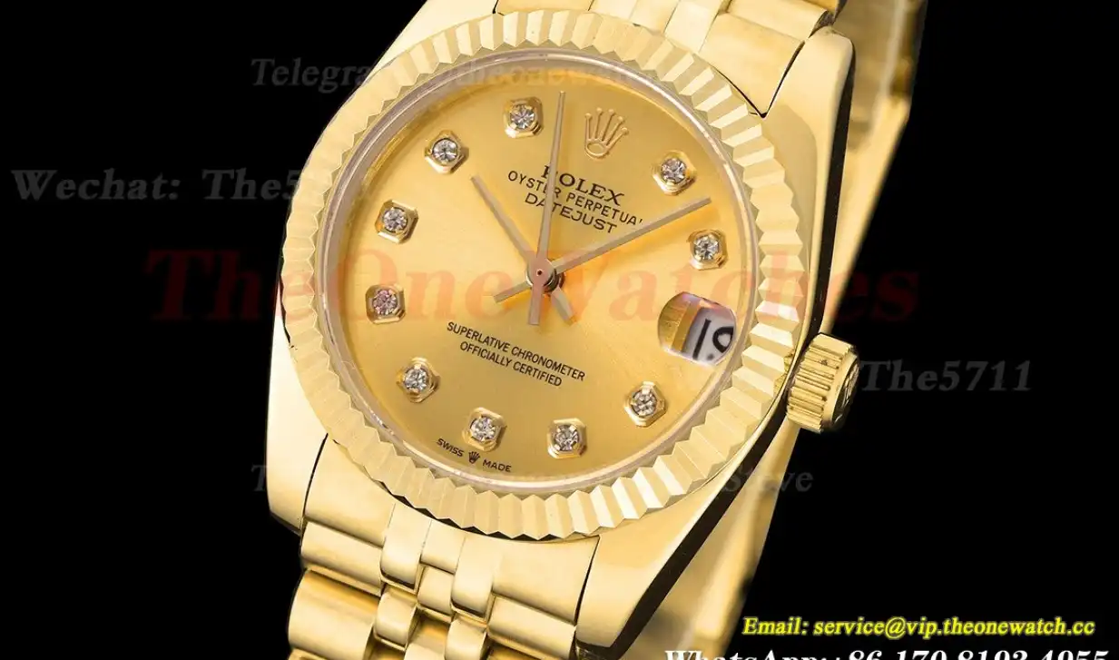 Datejust 28mm Jub YG YG Gold Dia GDF MY8215