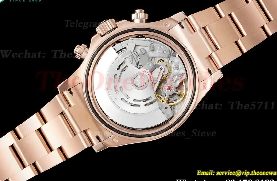 Daytona 116505 40mm RG RG Rose Gold Dial OMF A7750