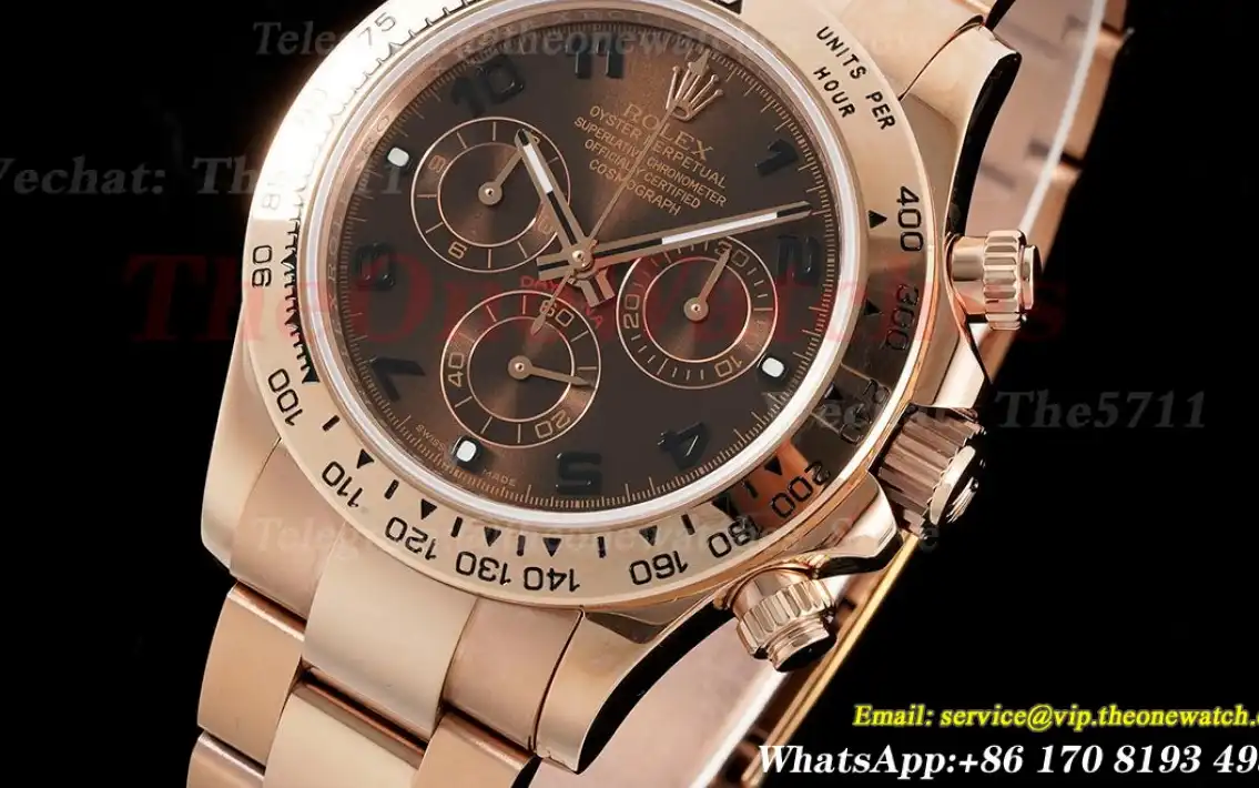 Daytona 116505 40mm RG RG Brown Num OMF A7750