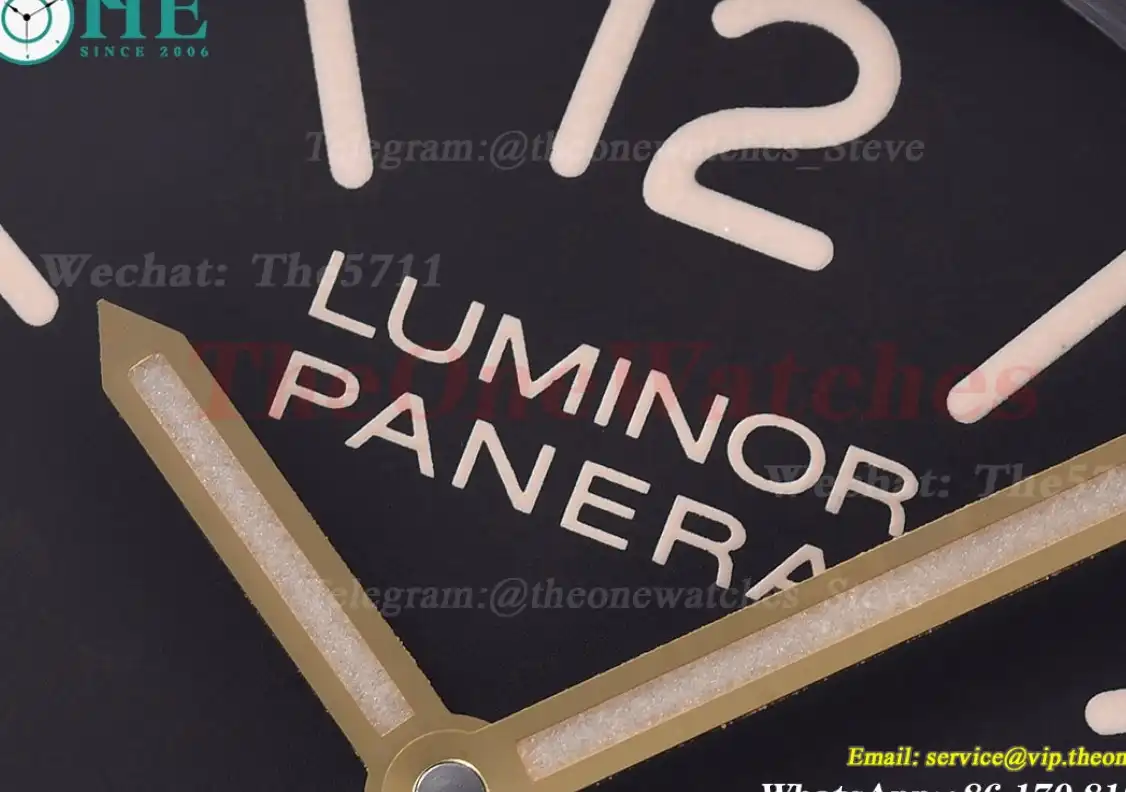 Luminor Pam390 44mm SS LE Black Dial HWF A6497