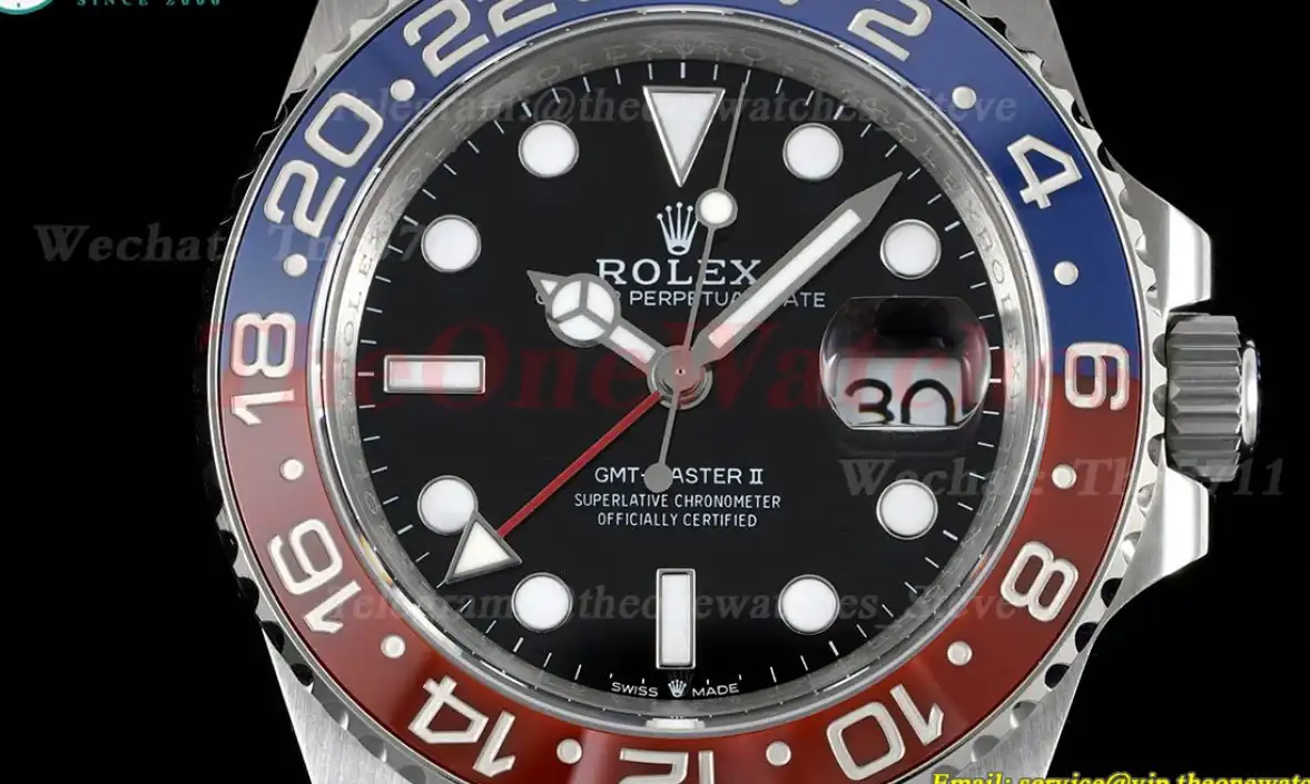 GMT Master II 126710 Pepsi Jub SS SS Red Blue GMF V6 VR3285