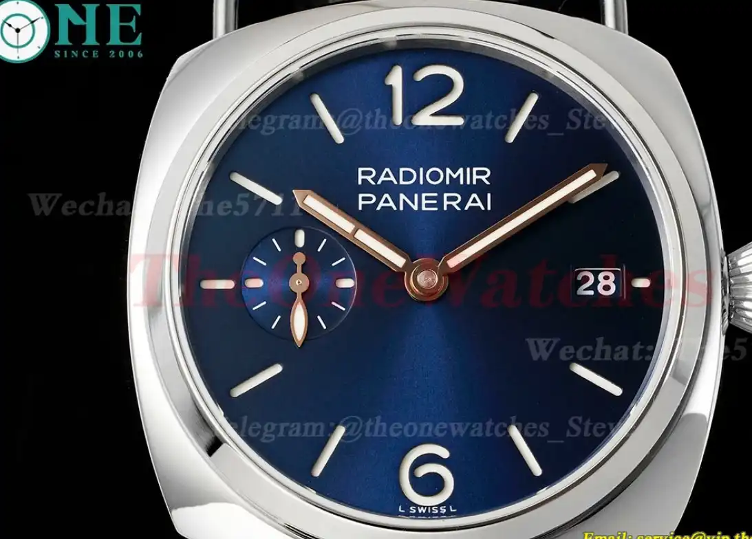 Radiomir Quaranta PAM1293 40MM SS LE Blue Dial TTF A7750