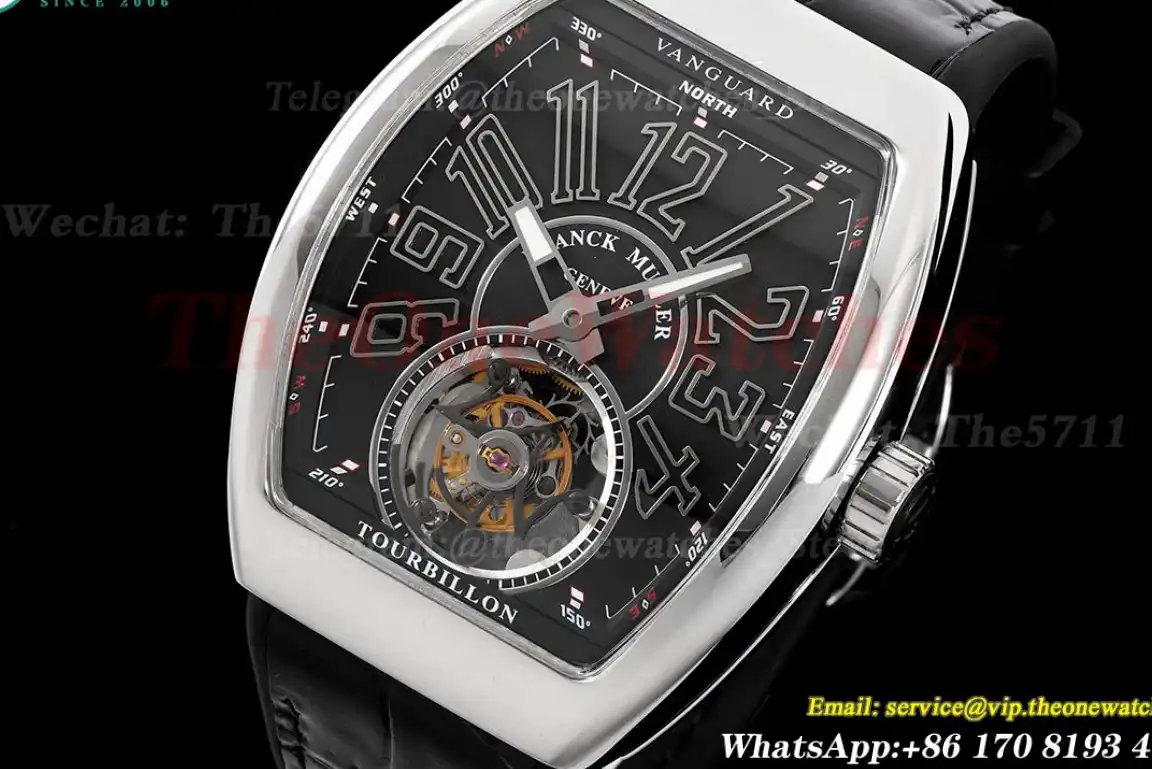 Vanguard Tourb SS LE Black Num RMSF Flying Tourbillon