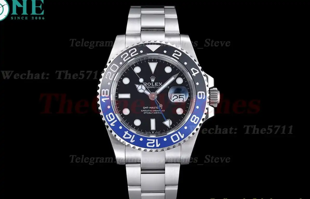 GMT Master II 126710 Batman Oys 40mm Black Blue EWF V2 VR3285