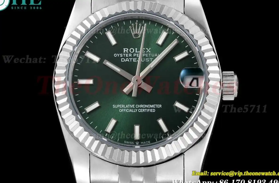 Datejust 31mm 278274 SS SS Green Dial GDF MY8215