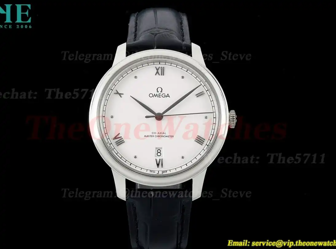 De Ville Prestige Date 40mm SS LE White Dial MKS A8800