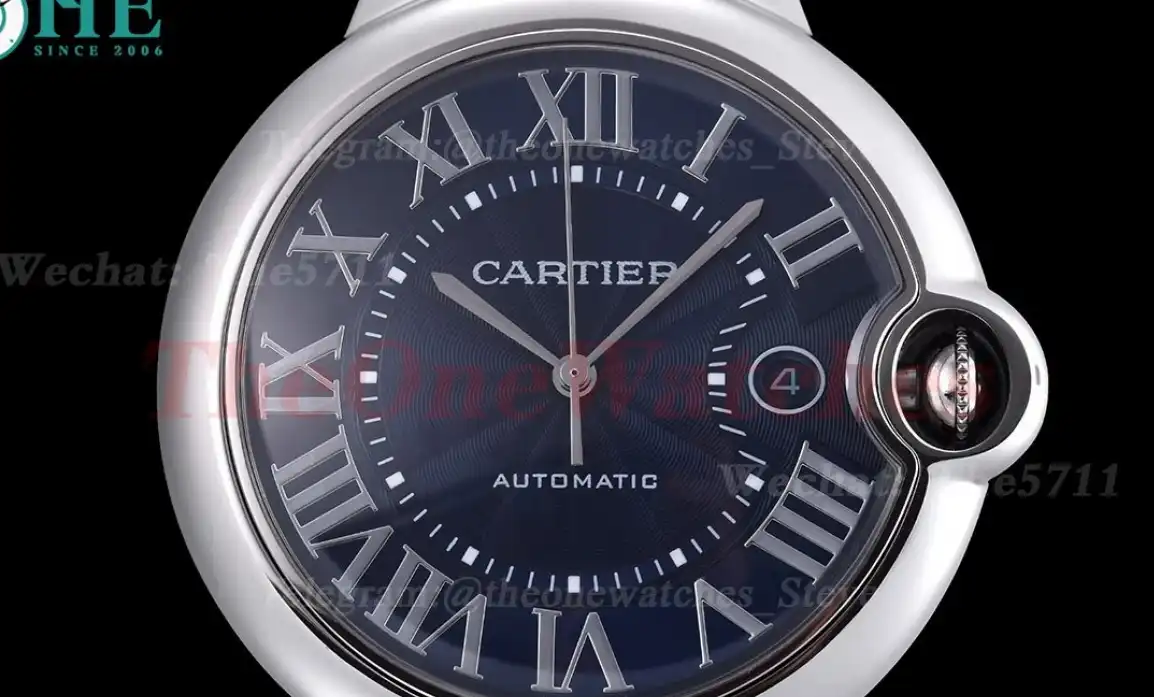 Ballon Bleu De Cartier 42mm SS SS Blue Dial GDF MY8215