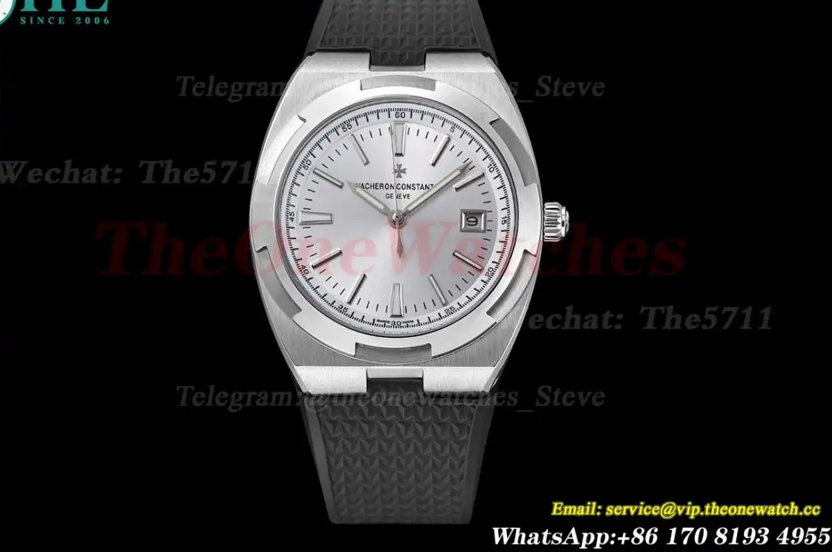 Overseas 4500V 41mm SS RU Silver Dial GDF MY8215