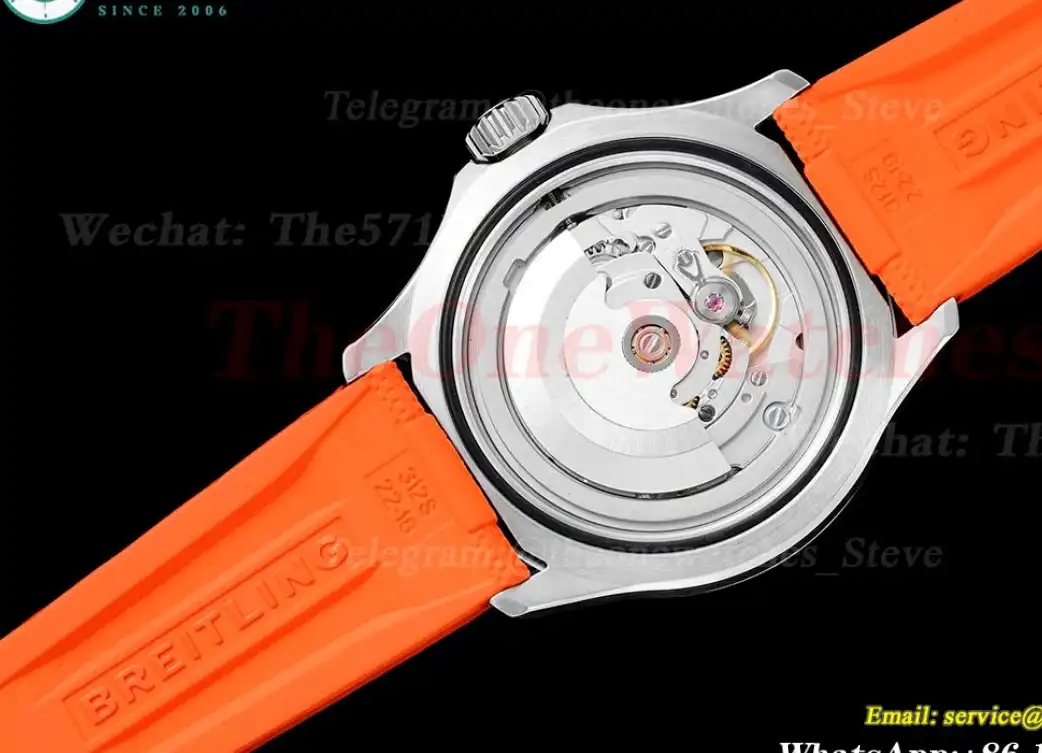 Superocean 42mm SS RU Orange Dial BLSF A2824