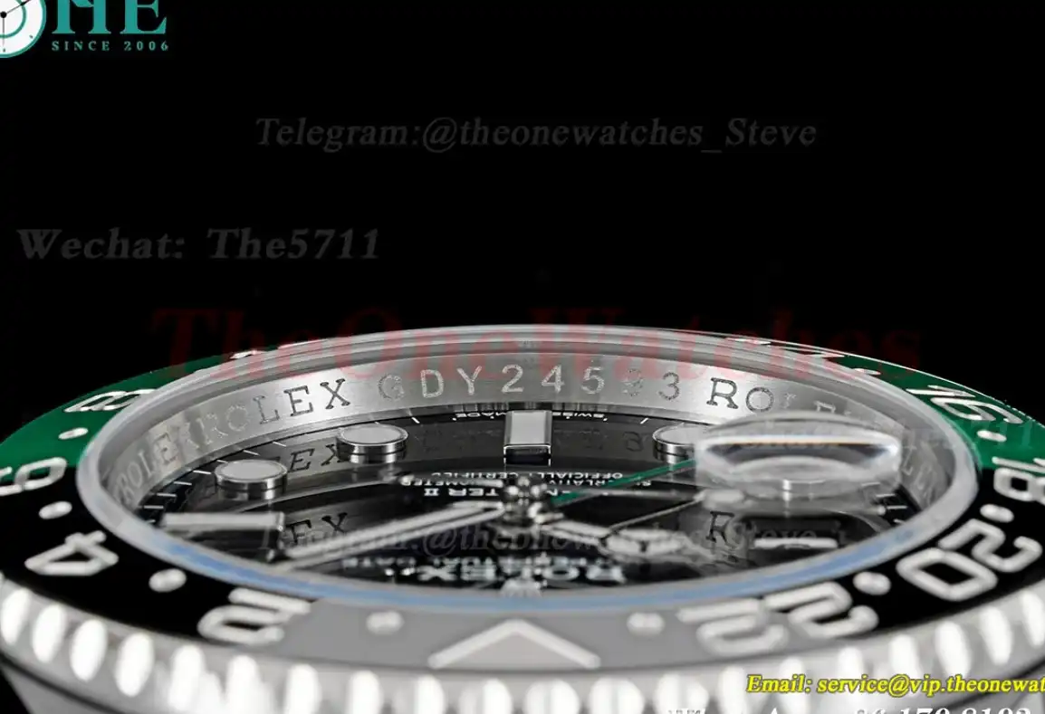 GMT Master II 126720 Sprite 40mm Oys SS SS Black Dial C+S VR3285