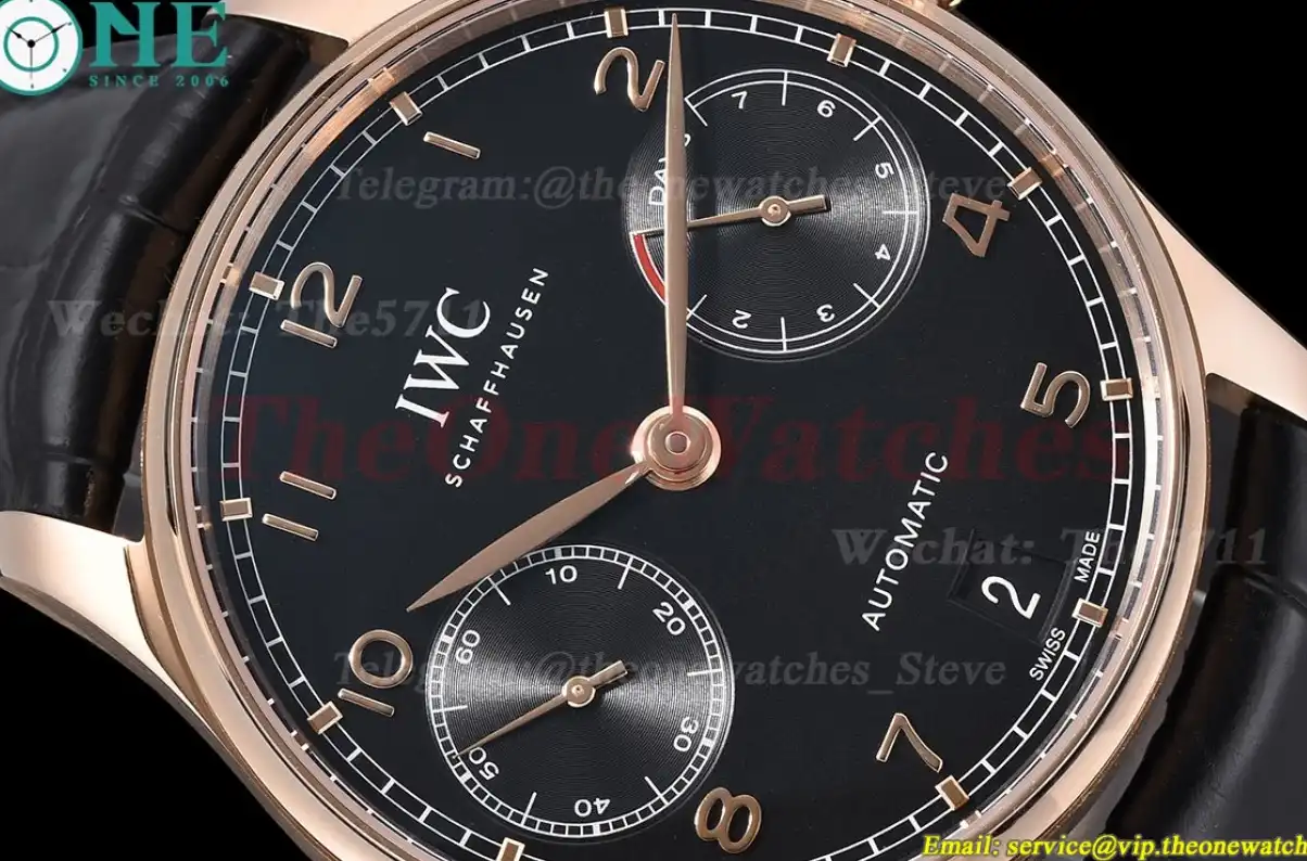 Portugieser 7 Days 42mm RG LE Black Dial ZF V5 A52010